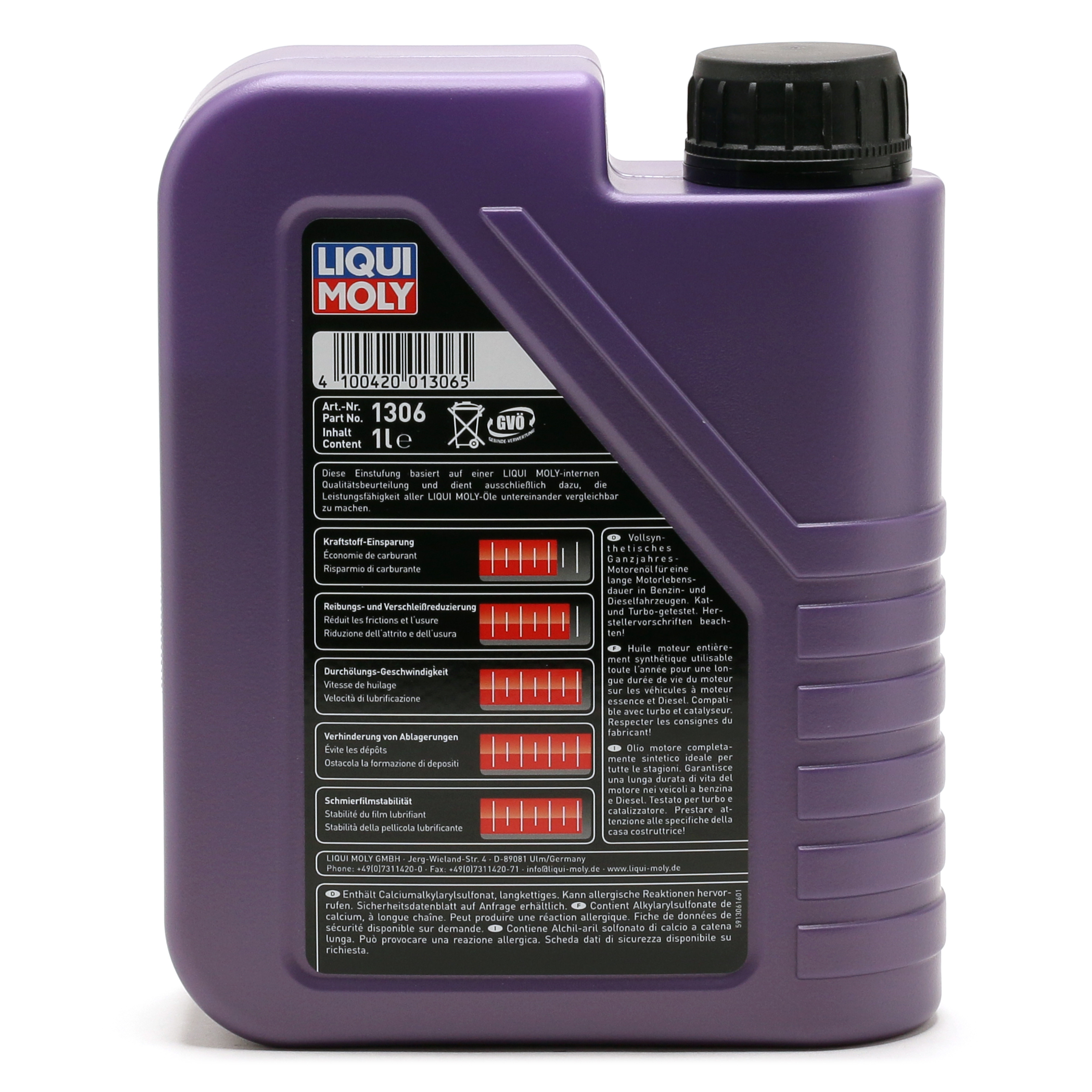 Liqui Moly 1306 Synthoil High Tech 5W-40 Motoröl 1l
